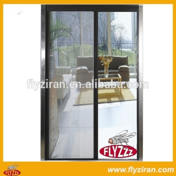 New design Pleated mesh Insect Screen Door Factory Direct CE