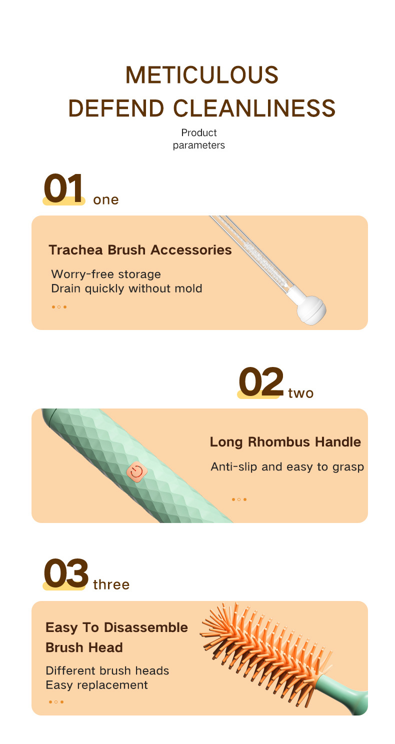 silicone bottle brush MFZ-BB005