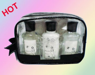 cosmetic bag set for skin care/bath gift/cosmetic bag