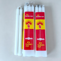 Candle wholesale Cheap 50g White wax fluted candle