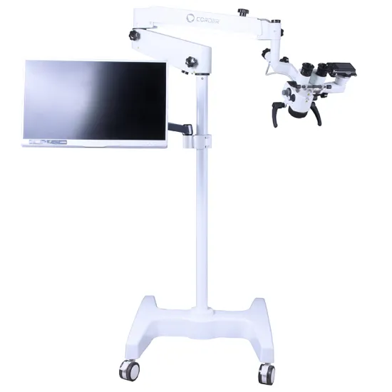 ASOM 510 5A: Portable ENT Microscope for Laryngeal Microsurgery and Ear Endoscopic Procedures