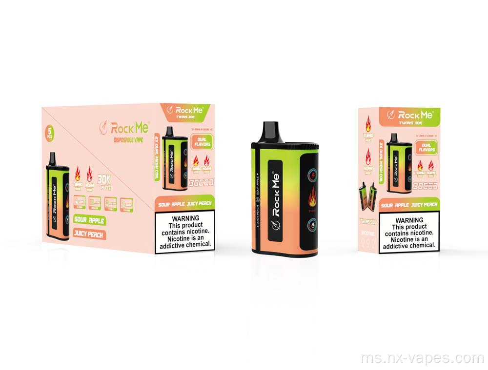 Rock Me 30k 30000 Puff Vape Pucuk