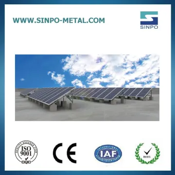 Easy Solar Panel Rack Galvanized Solar Ground Screw