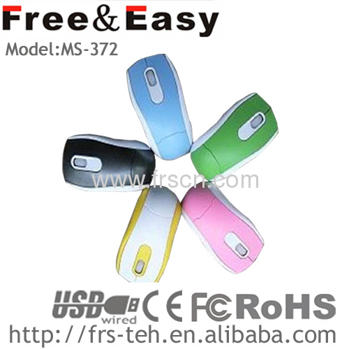 Ms-372 Colorful 3d Wired Optical Usb Mouse in Good Price 