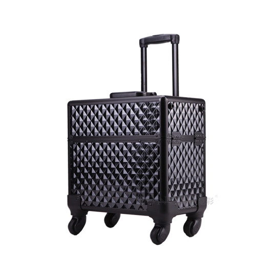 Traveling Dresser Trolley Makeup Case for Show