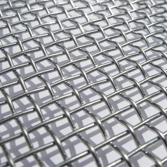 Galvanized Square Wire Netting Wire Mesh