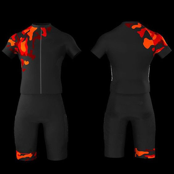 Custom Racing Sport Bicycle Short Sleeves Cycling Jersey