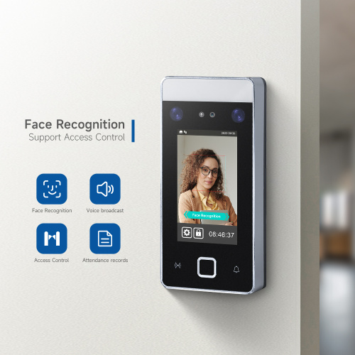 Contactless face palm recognition access control system