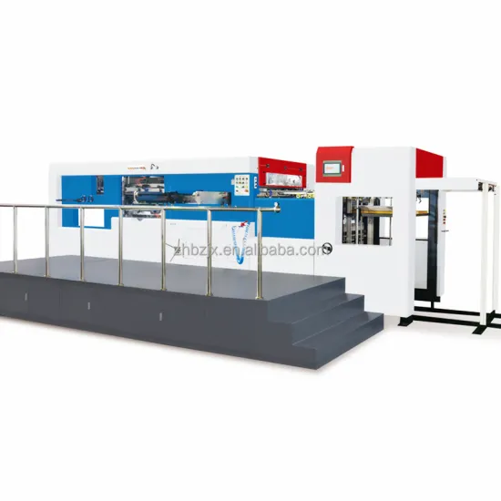 Good Quality Automatic Cardboard Creasing and Press Die Cutting Machine with Low Price - ZHENHUA MY