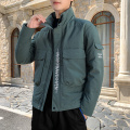 Custom Men's windproof warm cotton-padded coat