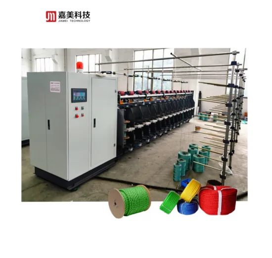 PP Raffia Yarn and Mono-Filament Yarn Twisting Machines for Rope and Twine Production