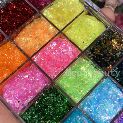 Chameleon Cream Eyeshadow: High-Pigment, Multichrome, Duochrome, Glitter Gel Eyeshadow