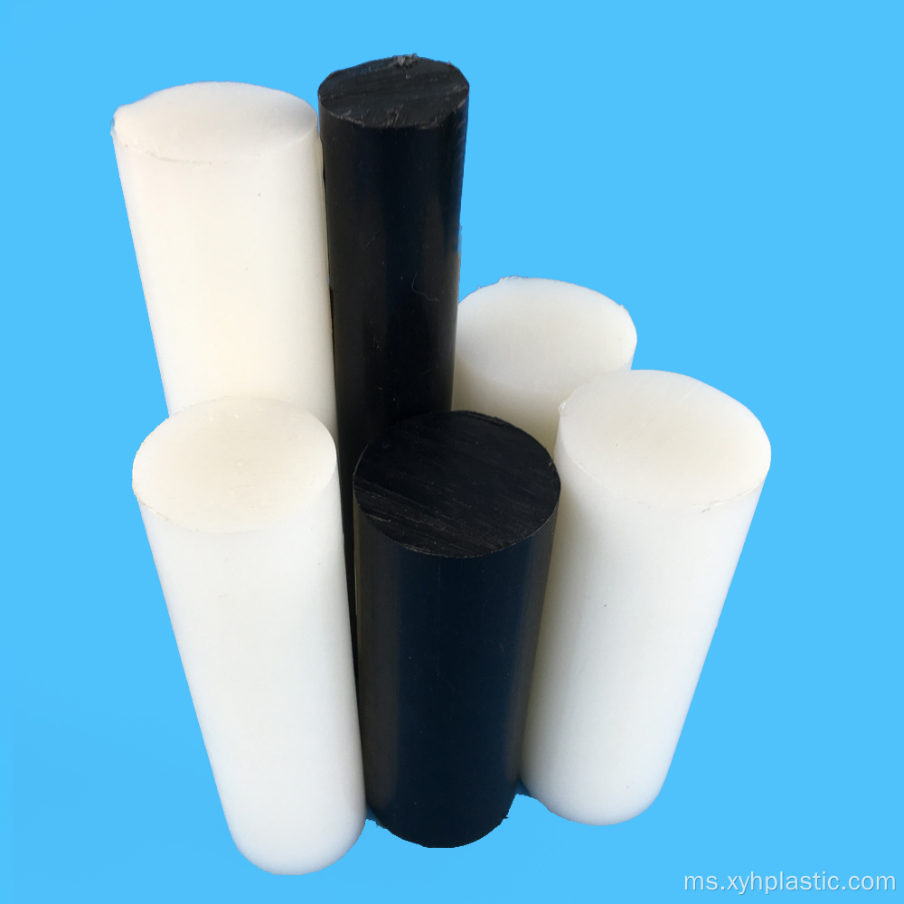 Pakai Plastik Tahan Extruded Nylon 6 Rod