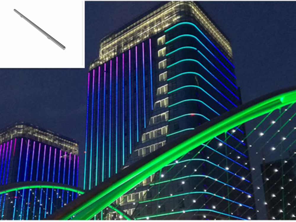 Luces lineales LED para iluminación al aire libre