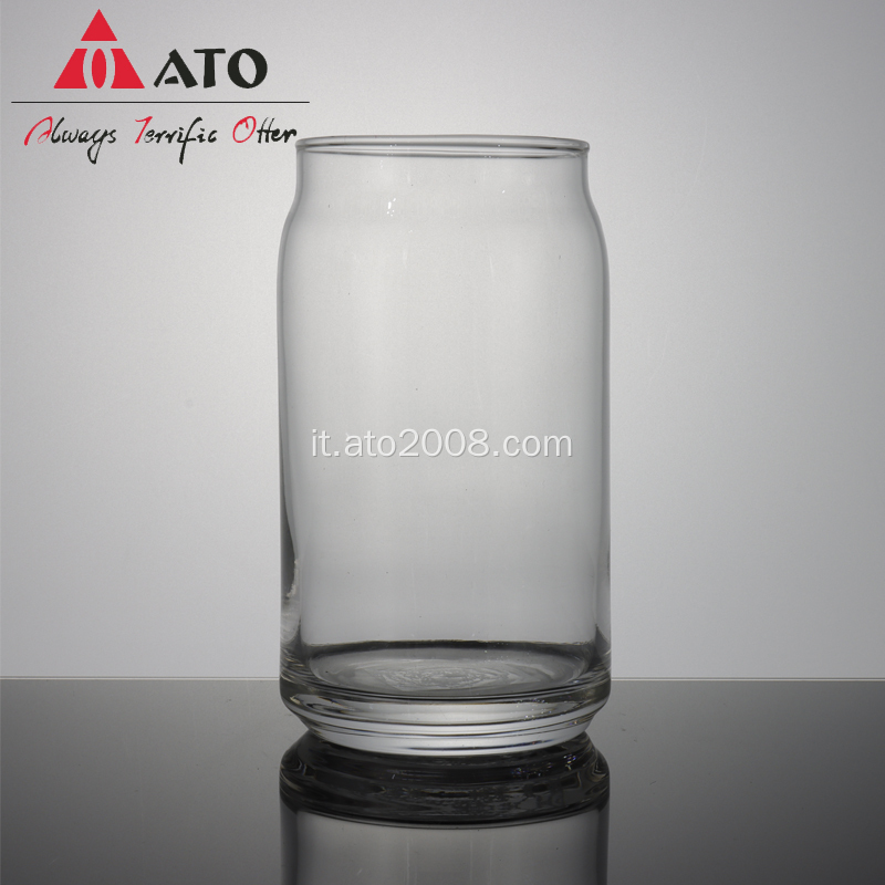 Tazza resistente al battito in vetro bottiglia di bottiglia di succo di succo di succo