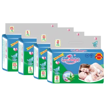 unihope baby diaper,the same sizes per pieces,hot selling to Africa