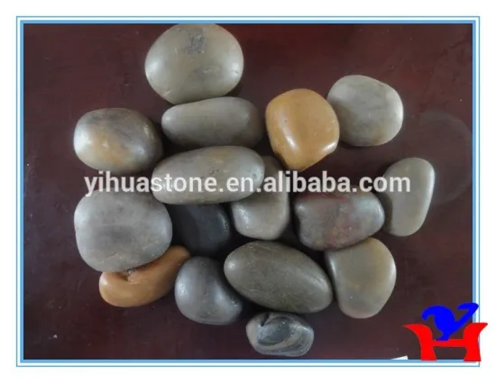 China Mixed Color Round Pebble stone