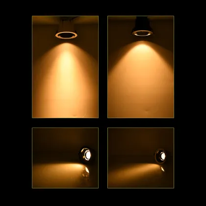 Seebest Downlight IP65 LED 3000K - New Construction Housing 25W/50W E27 Socket Dimmable Downlight