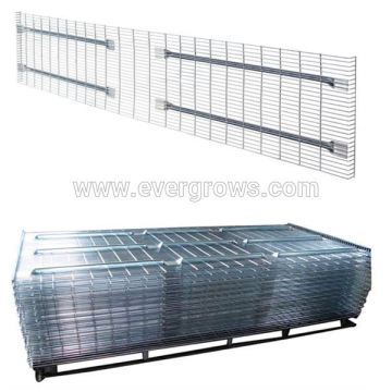 Powder Coated Warehouse Rack Store Shelving Metal Shelf Warehouse Welded Wire Mesh Deck