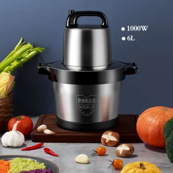 6 Litres Stainless Steel Electric Meat Mixer and Fufu Pounding Machine