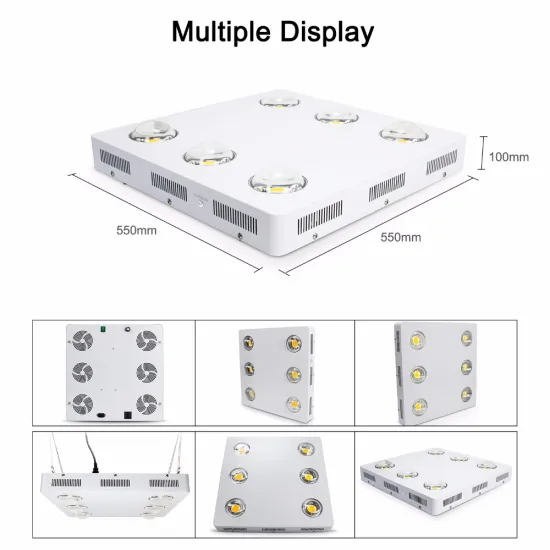 full spectrum LED 600 watt grow light for plant factory city farming