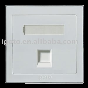 1 gang Data Socket