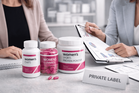 private label women’s sports nutrition