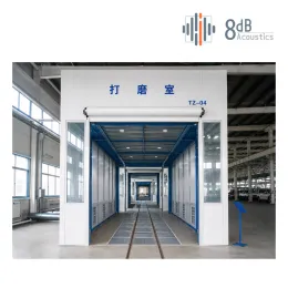 Assembled acoustic enclosure room