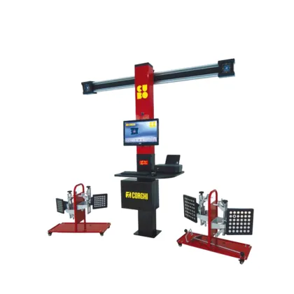 Four Wheel Alignment with EXACT 70 and Corghi