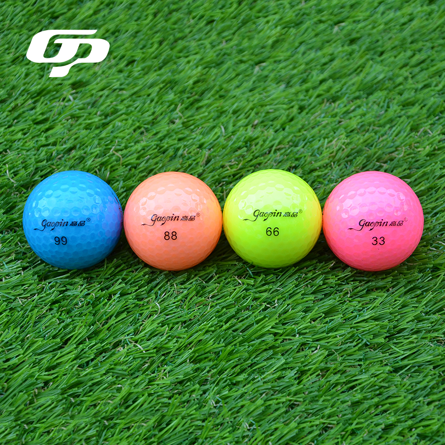 2Piece Crystal Clear Golf Tournament Ball China Manufacturer