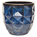 Runder Diamant -Topf -Ceramic Round Pots Keramik