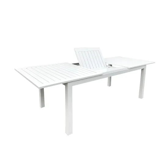 French Outdoor Aluminum Mechanism Table Space-Saving Furniture