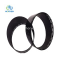 Twill plain black cnc cutting carbon fiber pipe