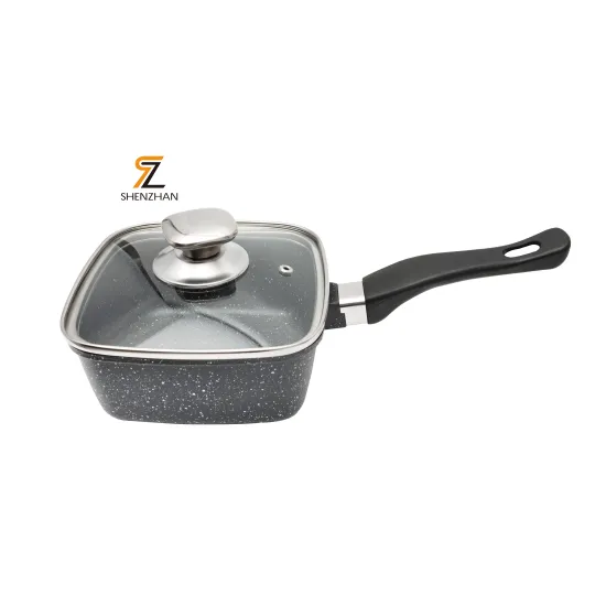 Customizable Multiple Size Aluminum Alloy Nonstick Soup Pot and Milk Pan for Kitchen Utensils and Cooking