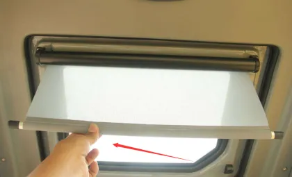 customizable sunshade curtains for high-speed trains