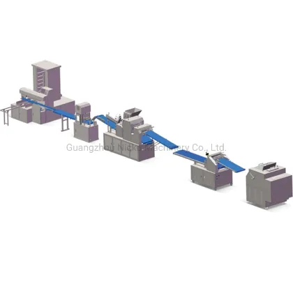 Automatic Stuffed Cookies Filling Pastries Encrusting Machine