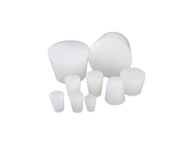 Bouche de réducteur en silicone en caoutchouc blanc personnalisé