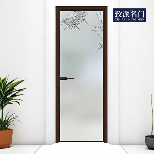 Toilet swing door simple bamboo