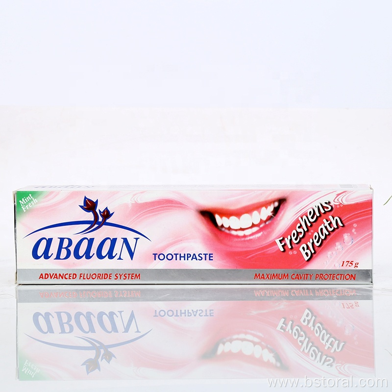 abaan brand 175g toothpaste