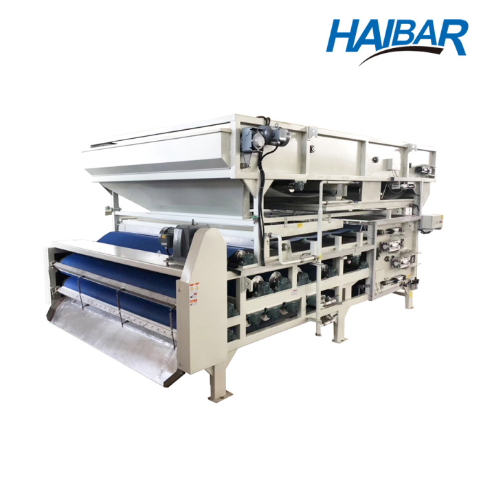 HTE3-750 Triple-Belt Thickening & Dewatering System