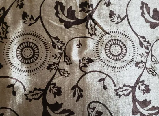 Velvet Printed Fabric for Sofa Upholstery Cover Furniture