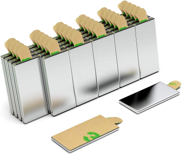 Custom Rare Earth Metal Neodymium Bar Magnet with Double-Sided Adhesive