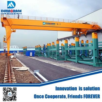 10ton BMG Double Girder Semi-Gantry Crane