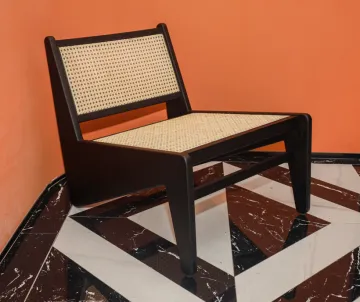 Modern Weave Rattan Lounge Chair