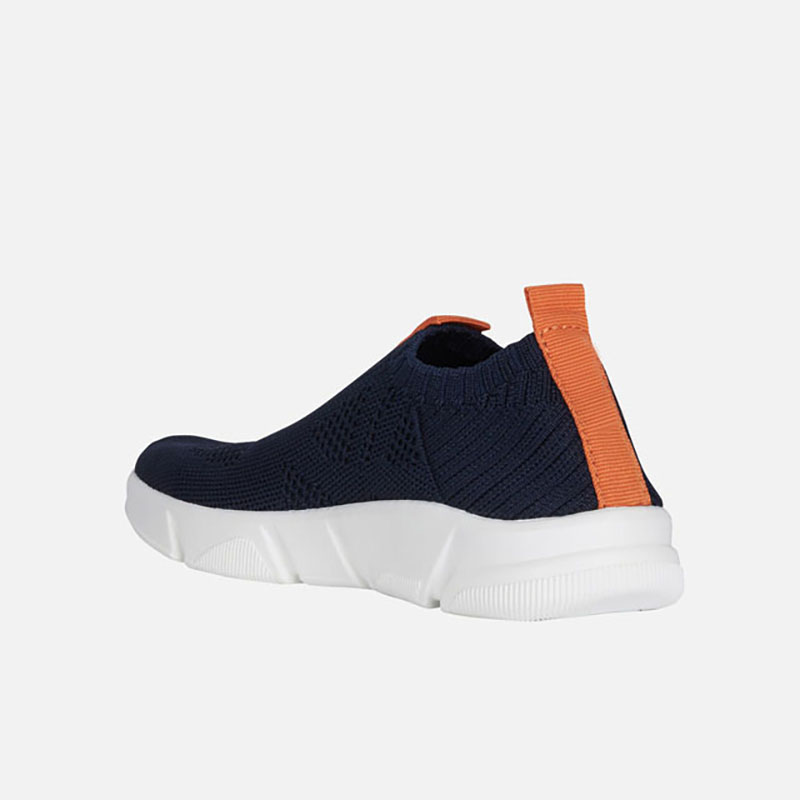 Breathable Flyknit Fabric Sports Sneakers