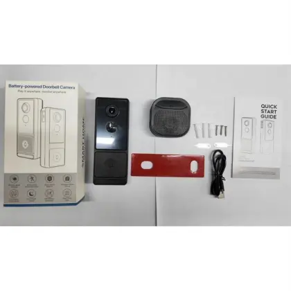 4.3 Inch 1080P Video Doorbell Intercom System with Monitor - Door Phone Kit
