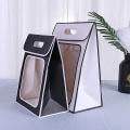 Custom Die Cut Handle Paper Bag with Window