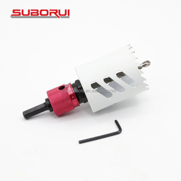 SUBORUI Pro Lock Stepped Adapter M42 Bi-Metal Hole Saw Kit for Various Materials