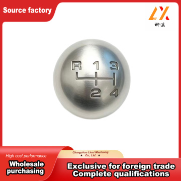 Pommeau de levier de vitesse usiné en aluminium 6061