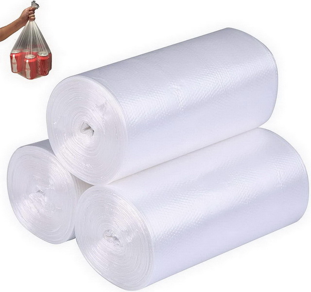 Biodegradable Plastic Continuous Roll Garbage Trash Bag Home Kitchen